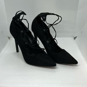 OLIVIA FERGUSON WOMENS LACE UP HEALS FTL-07-232